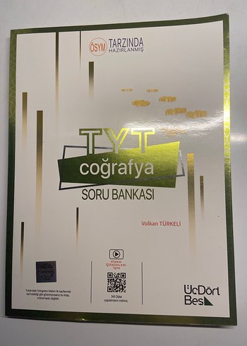 TYT Coğrafya Soru Bankası - Volkan Türkeli