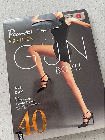 Penti All Day 40 Denye Ten Rengi
