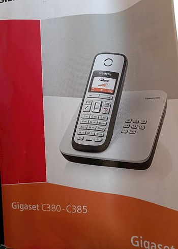 Gigaset C380-C385 Gri Kablosuz Telefon