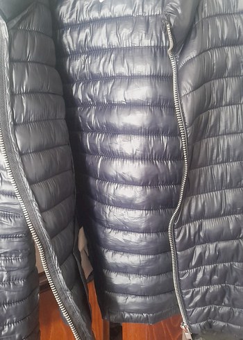 Mango siyah Mini Kadın Kışlık Mont