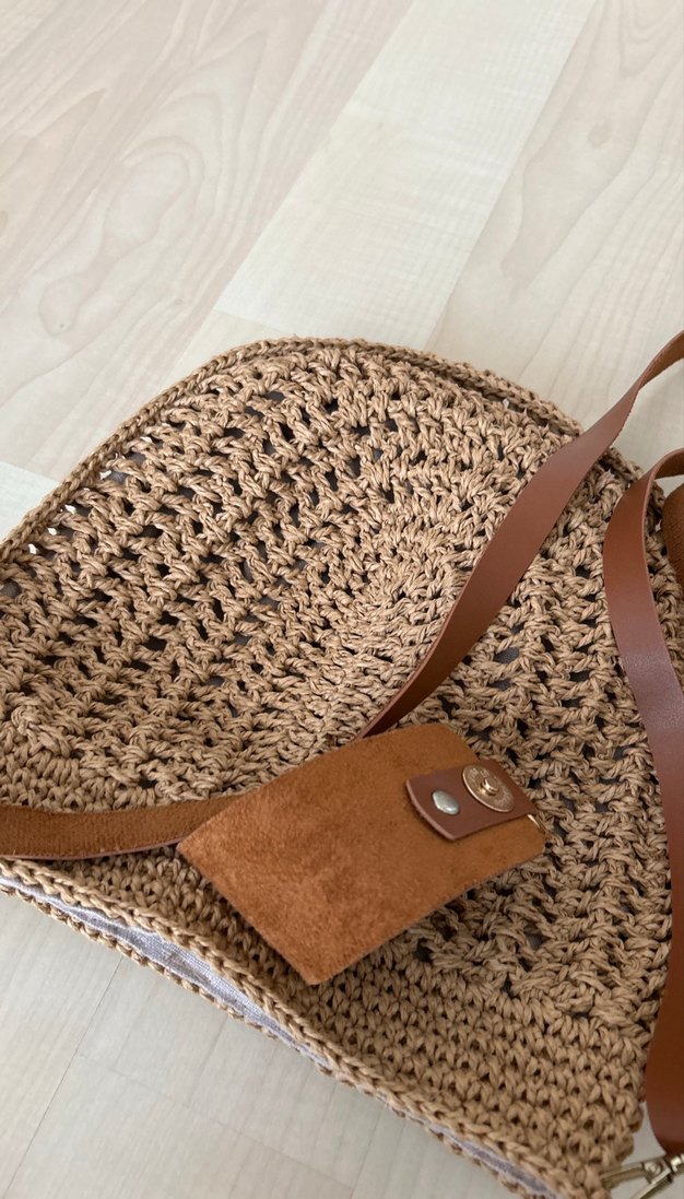 Bohem Örgü Kadın Çanta - Görsel 3