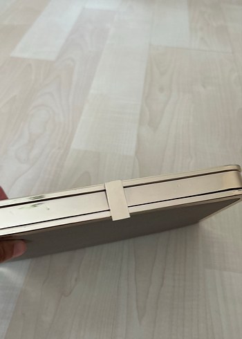 Bej Gri Kadın Modern Klasik Portföy Çanta - Görsel 2