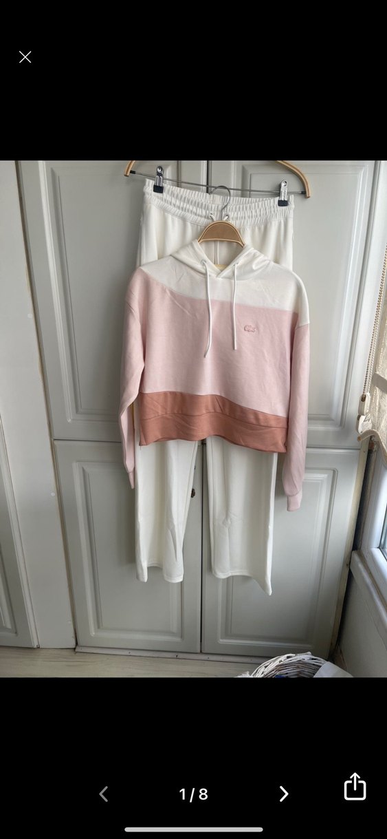 Lacoste eşofman  36-38 beden - Görsel 3