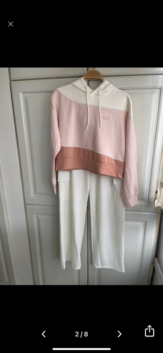 Lacoste eşofman  36-38 beden - Görsel 2
