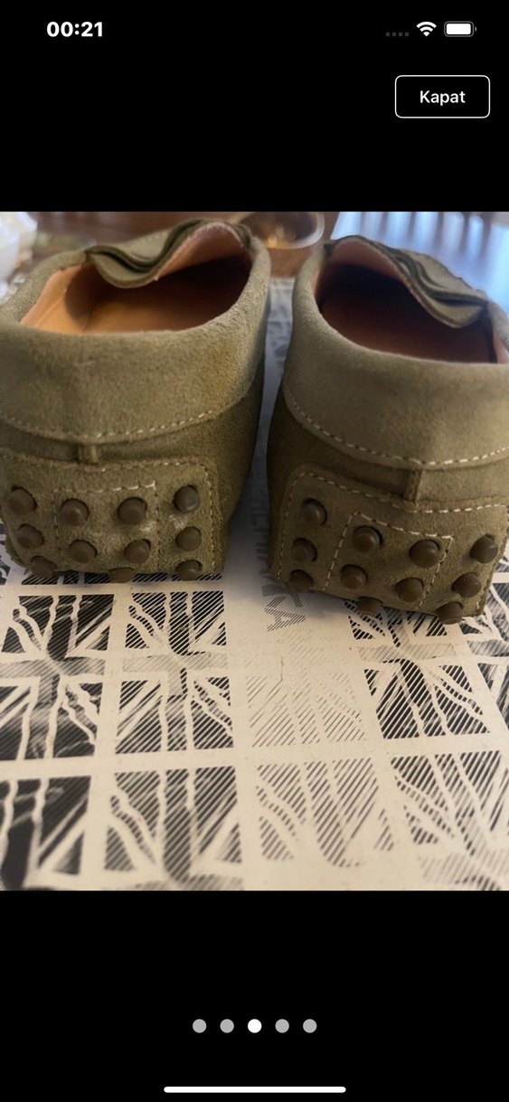 Bej Süet Erkek Çocuk Loafer Ayakkabı - Görsel 3