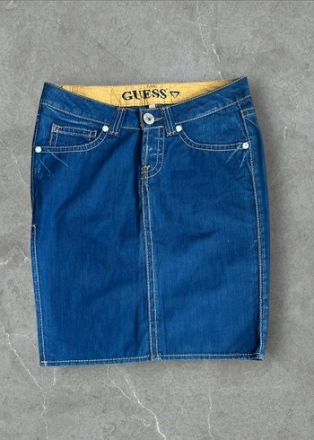 Guess Denim Mini Etek Y2k Vintage
