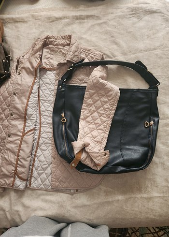 Accessorize kalp detaylı, vintage & y2k çanta