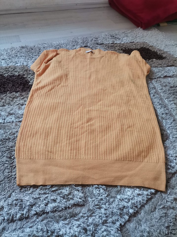 Pembe Pilili Uzun Kadın Etek - Görsel 5