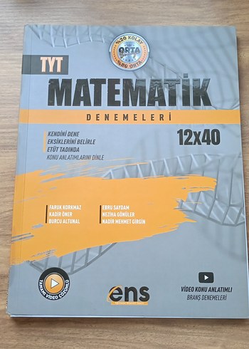 TYT Matematik Denemeleri 12x40 - ens
