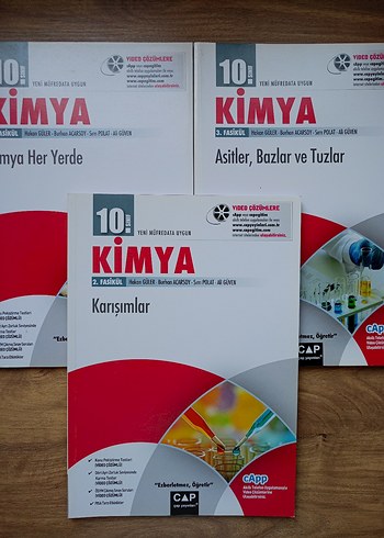 10. Sınıf Kimya çap yayınları