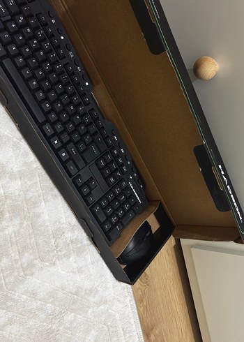 Siyah Kablolu Klavye ve Fare Seti - Görsel 2