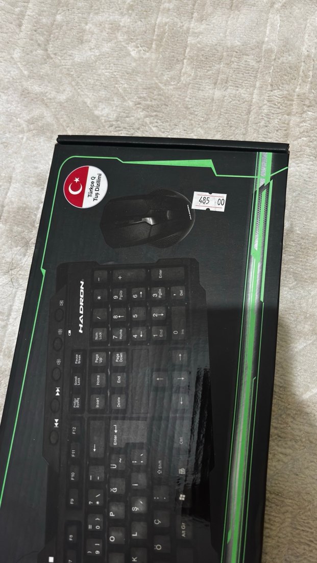 Siyah Kablolu Klavye ve Fare Seti - Görsel 3