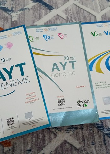AYT Deneme Sınavları 10 ve 20 Adet