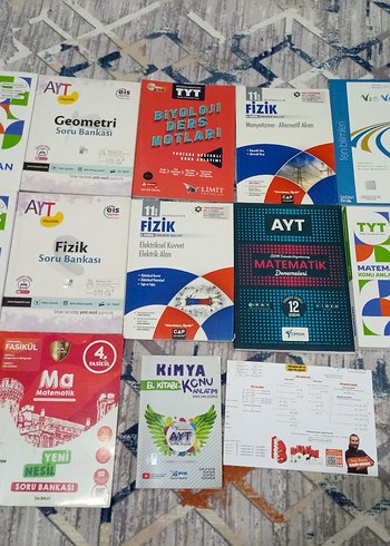 Çeşitli Konularda Soru Bankası Kitapları