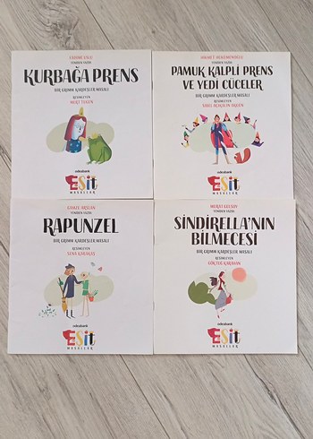 Esit Masalları - 4 Kitap Seti Odeabank serisi