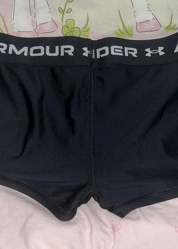 xl Beden siyah Renk Siyah Under Armour Tayt Şort (Orjinal)
