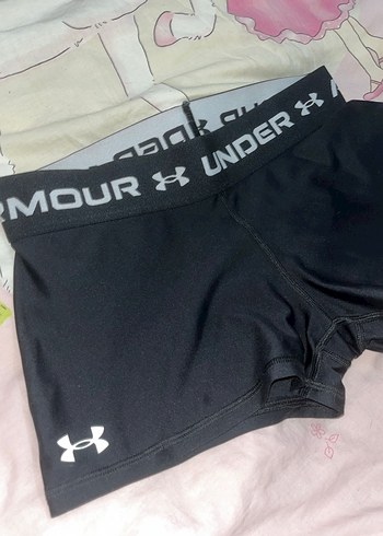 Siyah Under Armour Tayt Şort (Orjinal)