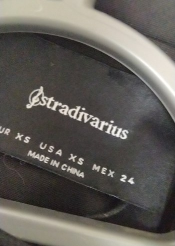 Düğmeli Siyah Kadın Midi Blazer Ceket - Görsel 2