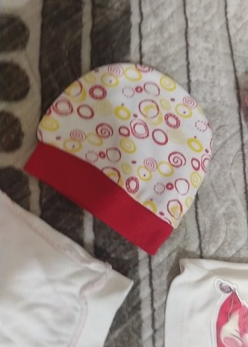 Uzun Kollu, Baskılı, Örgü Bebek Body - Görsel 7