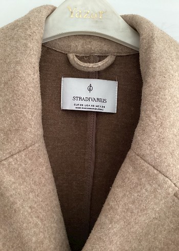 Çift Düğmeli Bej Kaban - Görsel 3