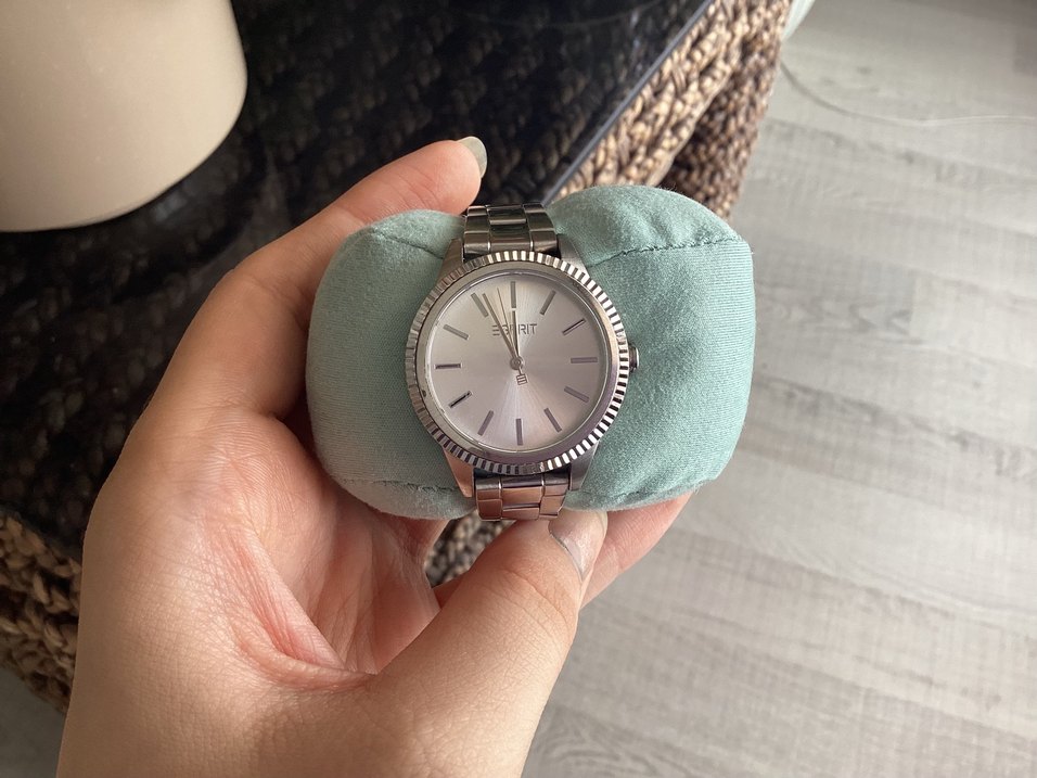 Gri Metal Kordonlu orijinal esprit marka Kadın Saat - Görsel 2