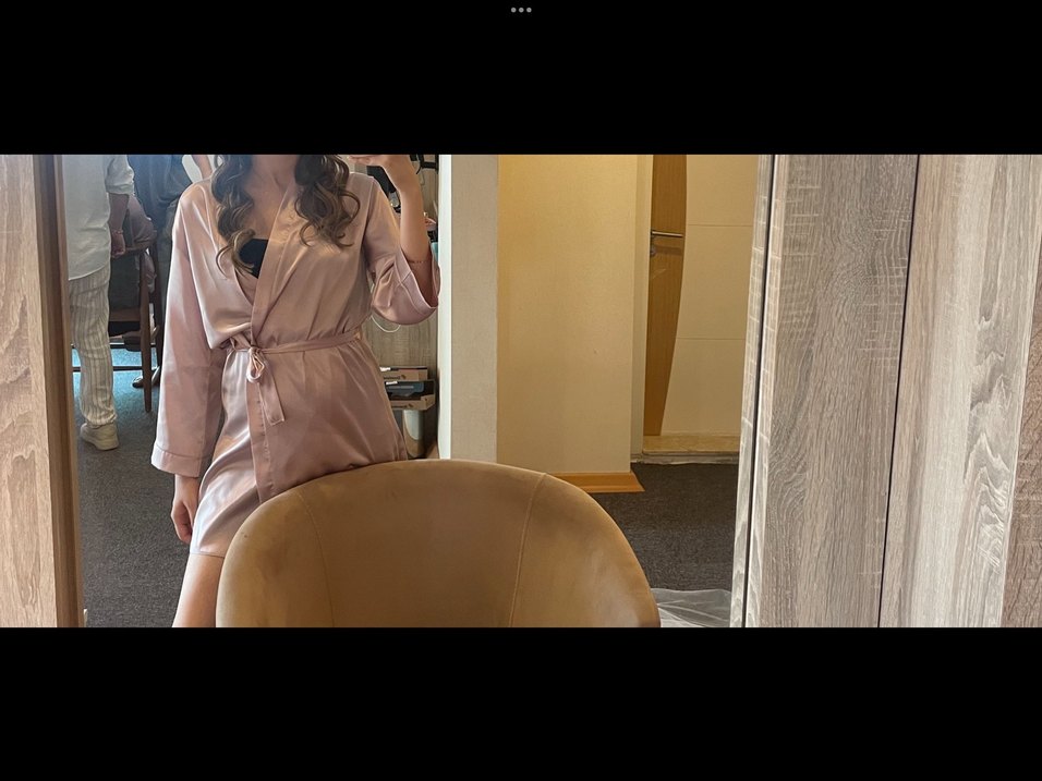 Pudra Parlak Kadın sabahlık - Görsel 2