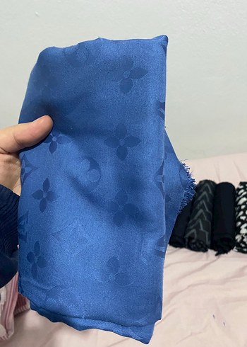  Beden Açık mavi şal