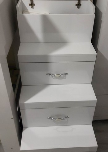 Sıfır ayarında özel yapım MDF çekmeceli merdiven. - Görsel 3