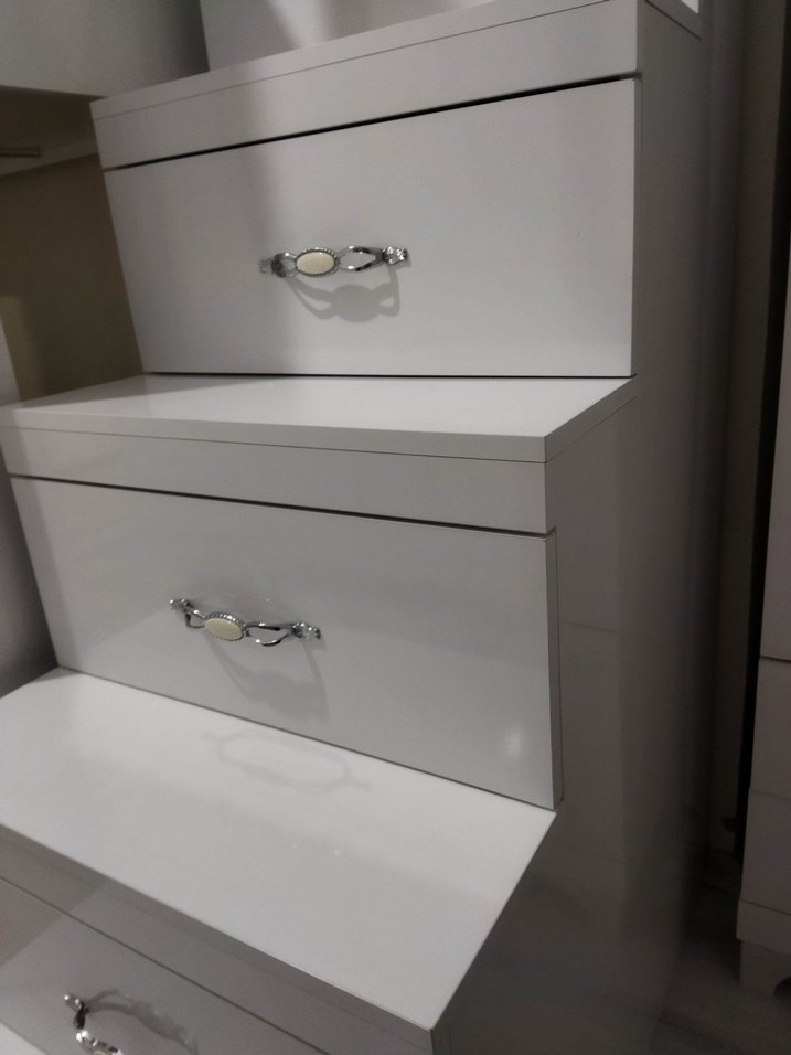 Sıfır ayarında özel yapım MDF çekmeceli merdiven. - Görsel 5