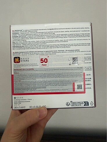 Beden Renk Bioderma matricium cilt yenileyici kapsul