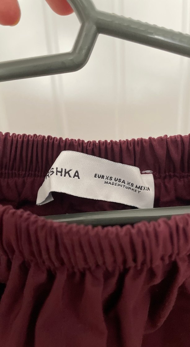 Bershka Bordo Balon Etek - Görsel 2