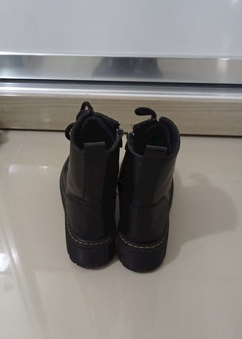 Siyah kadın postal Bot - Görsel 6