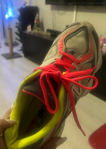 Gri Desenli new balance Kadın Sneakers - Görsel 5