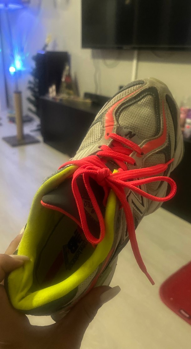 Gri Desenli new balance Kadın Sneakers - Görsel 5