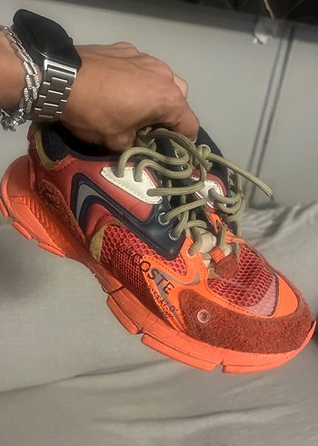 Orijinal kadın lacoste spor ayakkabı - Görsel 6