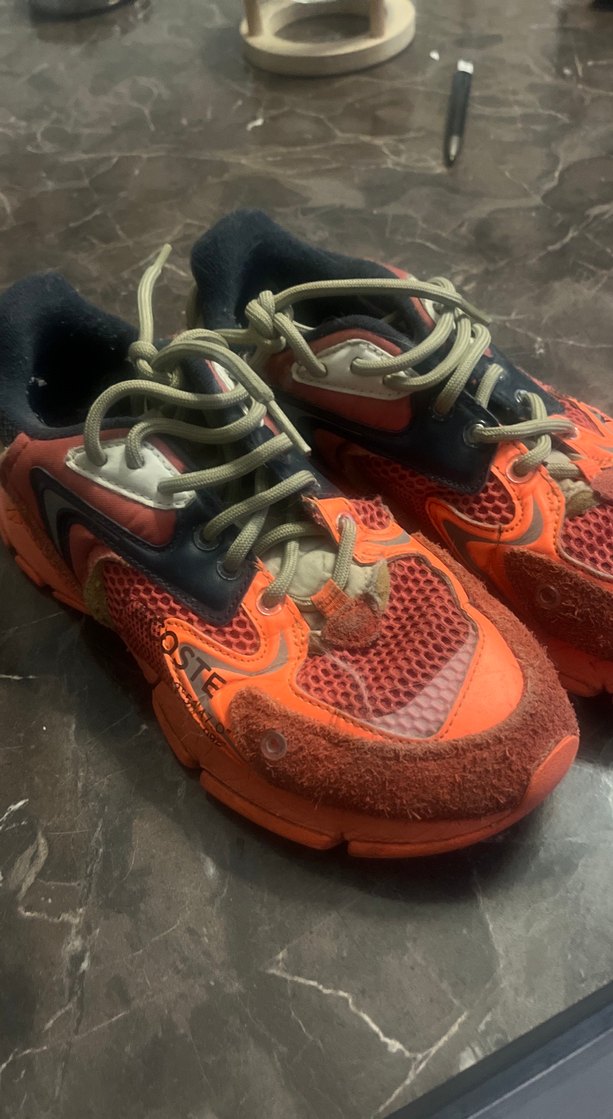 Orijinal kadın lacoste spor ayakkabı - Görsel 4