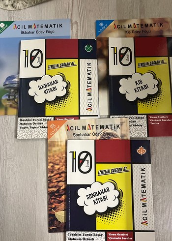 Acil Matematik 10. Sınıf Mevsim Kitapları