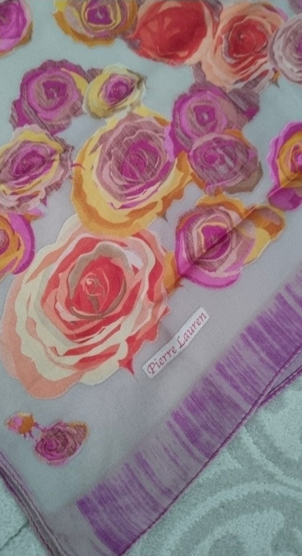 bayan başörtüsü sal - Görsel 2