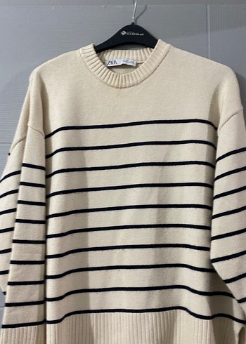 Zara Bej Örme Kadın Kazak - Görsel 2