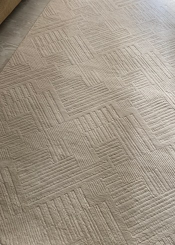 Beden Bej Gri Modern Halı
