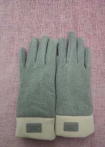 Gri Kadın Eldiven - Görsel 3