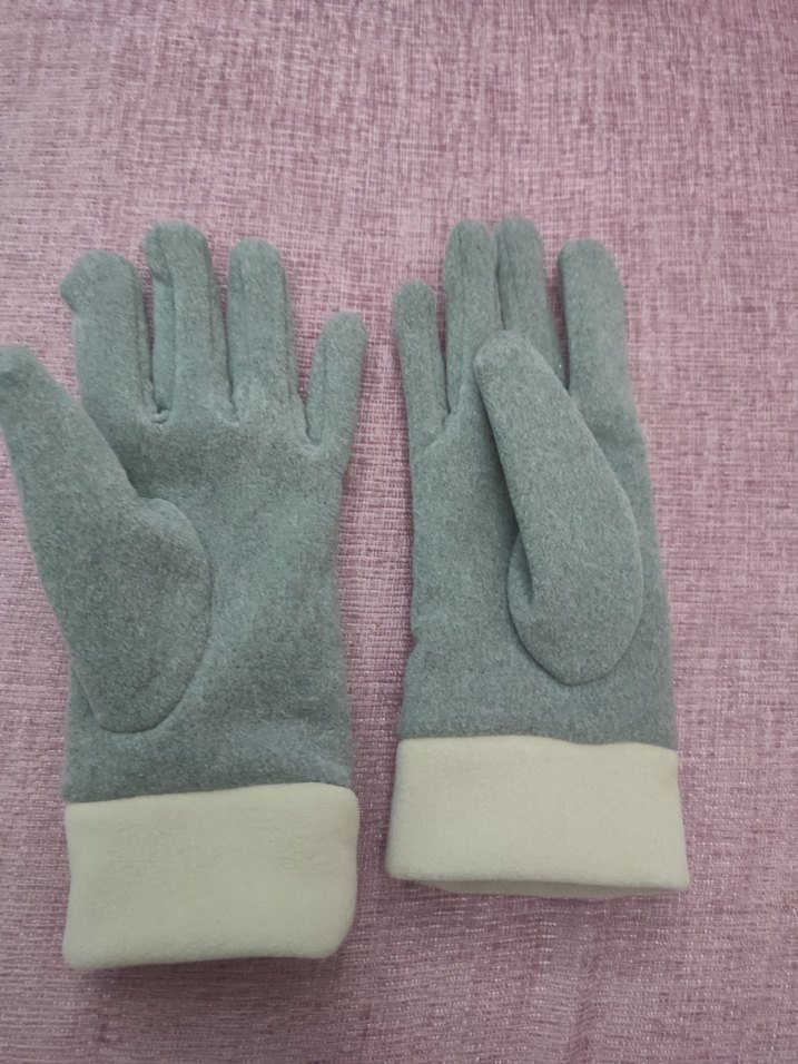 Gri Kadın Eldiven - Görsel 2