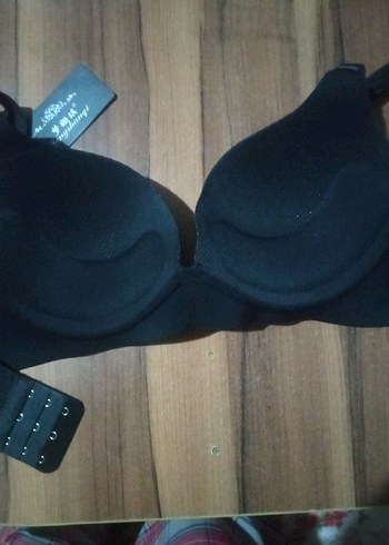 28 Beden Siyah Düz Atletik Bralet