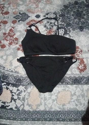 Siyah Bantlı Mini Bikini - Görsel 6