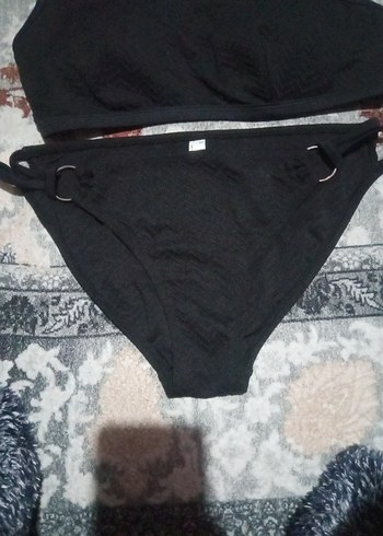 Siyah Bantlı Mini Bikini - Görsel 5