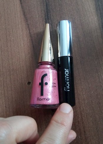 Flormar kaş makarası ve oje ikili - Görsel 6