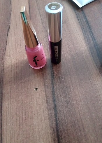 Flormar kaş makarası ve oje ikili - Görsel 5