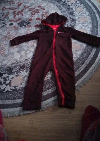 Kahverengi Fermuarlı Bebek Tulum - Görsel 2