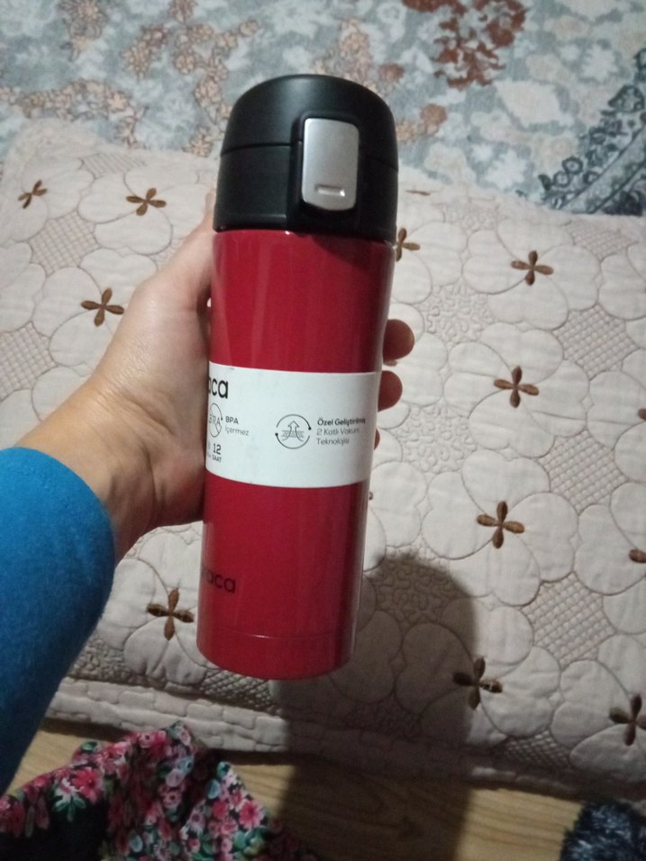 Karaca Kırmızı Termosu - Görsel 4