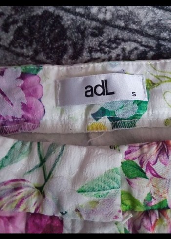 ADİL ISİK Çiçek Desenli Rahat Kesim Kadın Kumaş Pantolon - Görsel 6